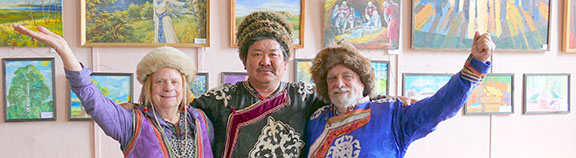 3 of us with shaman blog small