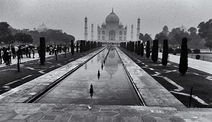 Taj in reflection copy